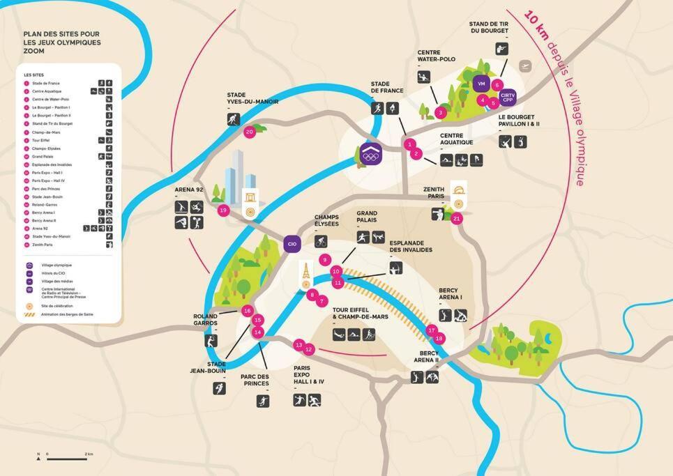 Bel Appartement 3Mn A Pied De La Gare Et 10Mn De Paris 阿让特伊 外观 照片